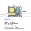 4–5 W LED-Treiber, Lichttransformator, Netzteil, Adapter, Eingang AC85–265 V, DC12–18 V, Konstantstrom 300 mA, für 5050/3528 LED-Streifen