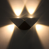 4W LED-Wandleuchte, bunte Beleuchtung, Wand-Innendekorationsleuchte für Loft, Badezimmer, Wohnzimmer, Heimbeleuchtung 