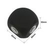 Moderne wasserdichte 4W LED-Wandleuchte IP65 Außenleuchten Gartenleuchte Indoor Home Nachttischlampe Beleuchtung