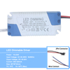 LED-Treiber, dimmbar, LED-Treiber, dimmbar, 3 W, 5 W, 7 W, 8–10 W, 15 W, 15–24 W, Netzteil, LED-Treiber, Adapter, Transformator 300 mA, für LED-Downlight, 85–265 V