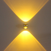 Fabrik verkauft direkt Doppelkristall-Wandleuchte mit 6 W, dekorative LED-Herstellerlampen für Heimdekoration, beste Lampe für Heimbüro