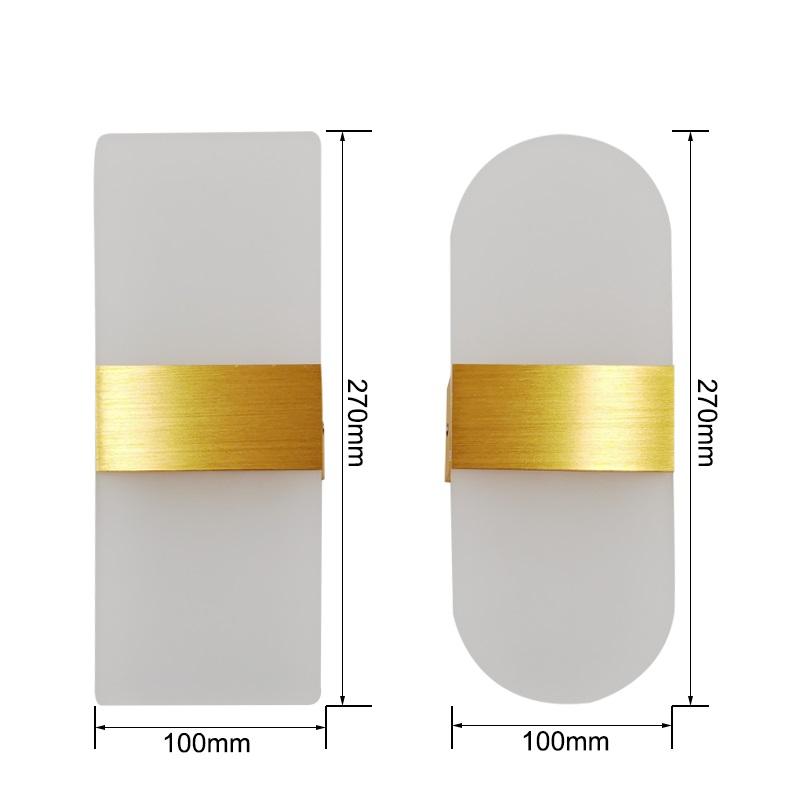 Moderne LED-Wandleuchte, minimalistische Innenleuchte, Wandleuchter, Treppe, 6 W, 10 W, Schlafzimmer, Nachttisch, Wohnzimmer, Haus, Flur, Beleuchtung
