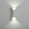 Garten-Wandleuchte, IP65, für den Außenbereich, wasserdicht, LED-Wandleuchte, 10 W, AC 110 V, 220 V, Beleuchtung nach oben und unten, weißes und farbiges Ambiente