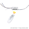 2,4 G WIFI Sicherheits-Kunststoff-Treiber 15–24 W Bluetooth-Verbindung Beleuchtung Leistungstransformator AC100–240 VLED-Deckenleuchte