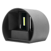 Wasserdichte LED-Wandleuchte im Halbkreis-Design, 6 W, Außenbeleuchtung mit Direktpreis ab Werk, Leuchten, Wandlampen, Lampen, Wandleuchte