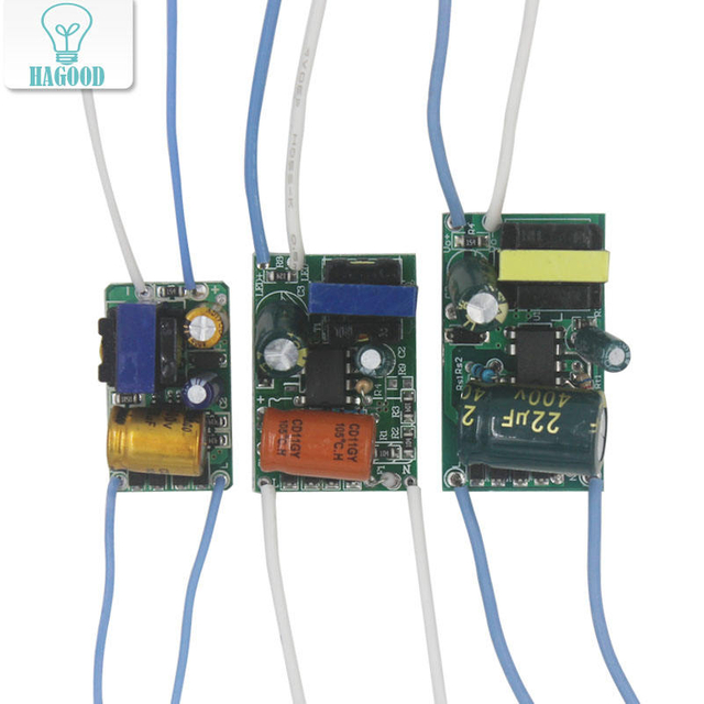LED-Treiber Bare-Board-Treiber Beleuchtungstransformatoren LED-Downlight-Deckenlampenteile nicht isoliert Eingang 220-V-Antrieb Lampenindustrie elektronischer Transformator 220-mA-Innenstromversorgung