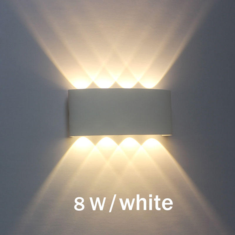 2W ~ 12W Niedriger Preis LED-Lampe Wasserdicht IP65 Wandleuchte Außenhof Balkon Piazza Tor Treppenhaus Dekor LED Wandleuchte Wandleuchte
