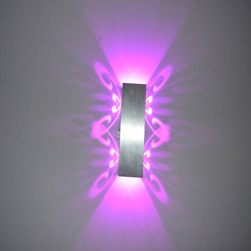 3W 6W Innenwandleuchte Innenbeleuchtung LED-Wandleuchte mit Aluminiumdekoration für Kinderzimmerspiegel Schlafzimmer Zuhause Wohnzimmer LED-Wandleuchte