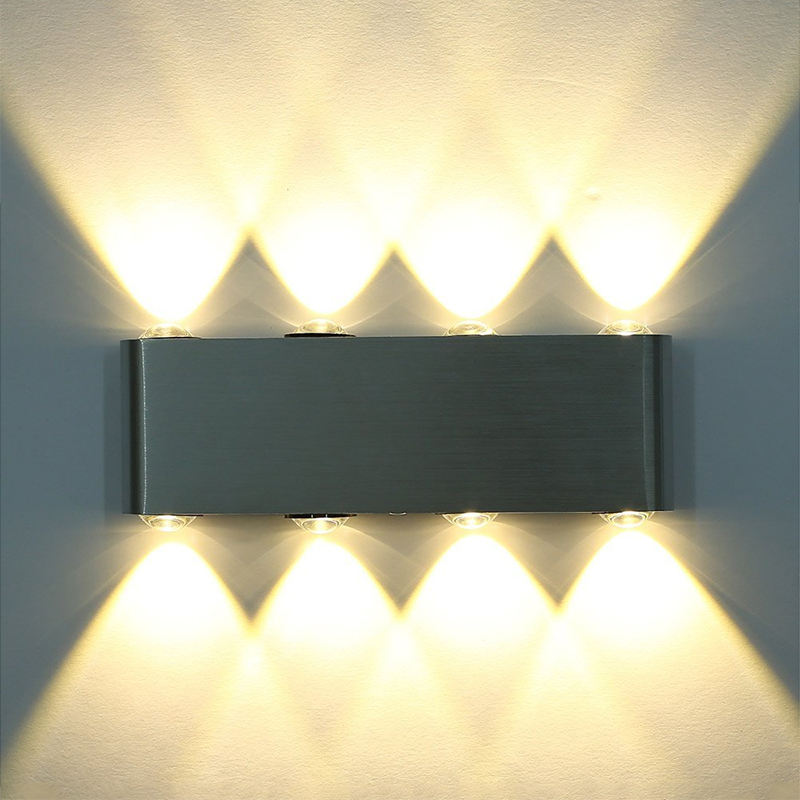 Hagood Up And Down Wandleuchte, 8 W, LED-Wandleuchte für Innenräume, Büro, Hotel, Diy Color Goods, wasserdichte Wandleuchte