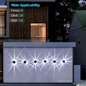 ABS-LED-Garten-Solarlampe, Blume, silberfarben, für den Außenbereich, wasserdichte Beleuchtung, Verjüngungs-Außenleuchte, Verjüngungs-Außenleuchte, Verjüngungs-Außenleuchte