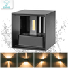 6W 12W wasserdichte, verstellbare LED-Wandleuchten, Wand-Außenbeleuchtung, Garten-Wandleuchte