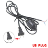 Lichtdimmerkabel Draht Lichtschaltstecker Power-Dimmknopfschalter 1,8 m Leitungskabel LED-Lampe EU-US-Steckermodell