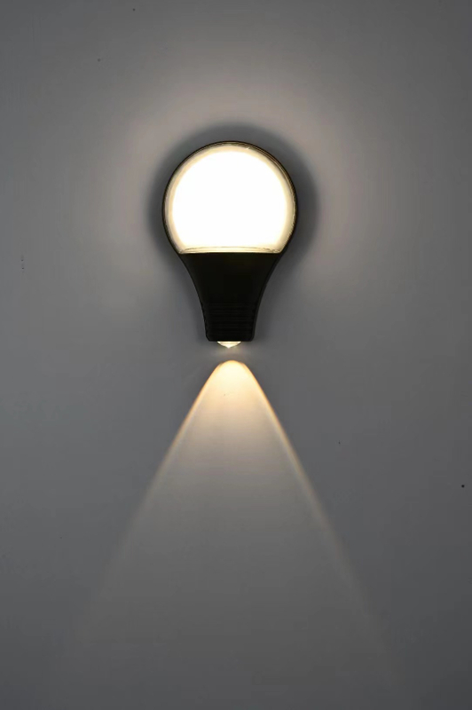 LED-Wandleuchte für den Außenbereich, LED-Wandleuchte für den Außenbereich, Wandleuchte für den Außenbereich, birnenförmige LED-Wandleuchte für den Außenbereich, wasserdicht