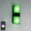 9W APP Control RGBW Home Bar Hotel Dekorative Wifi Smart APP Wandleuchten Outdoor LED Wandleuchten