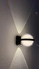 Kristallkugel-Wandleuchte, LED-Wandleuchte, transparente Wandleuchte, Auf- und Ab-Licht, Wandleuchte, Außenwandleuchte, moderne LED-Außenleuchte, Außenleuchter, Lowes