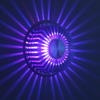 3W Sonnenblumen-Wandleuchte, eingebettetes RGB mit Controller für Innen-Hotel-Dekorationswandleuchte