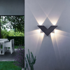 LED-Wandleuchte, V-Form, für den Außenbereich, kreatives Licht, wasserdicht, Terrasse, moderne LED-Lampe, Leuchte für Zuhause, professionelle, gemütliche Leuchten