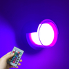 Dekorative LED-Lampe, runde, wasserdichte Acryl-Wandleuchte und Nachtlichter für den Außenbereich, moderne Wandleuchten für Zuhause