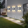 Heißer Doppel Kopf Lampen Im Freien Wasserdichte Wandleuchte Für Schlafzimmer Korridor Küche Beleuchtung Leuchte LED Wandlamp Up Und Unten Outdoor Wandlampen