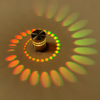 3W RGB mit Controller Spirale Loch Wand Licht Bunte Wandlampen Foyer Party Wohnzimmer Korridor Dekor Innen Beleuchtung Leuchte