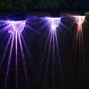 Warmes Licht + RGB-Farbe, LED-Solarlampe, Weg, Treppe, Solarstrom, Balkonleuchte, Außengartenbeleuchtung, Solarlicht, Solarlampe