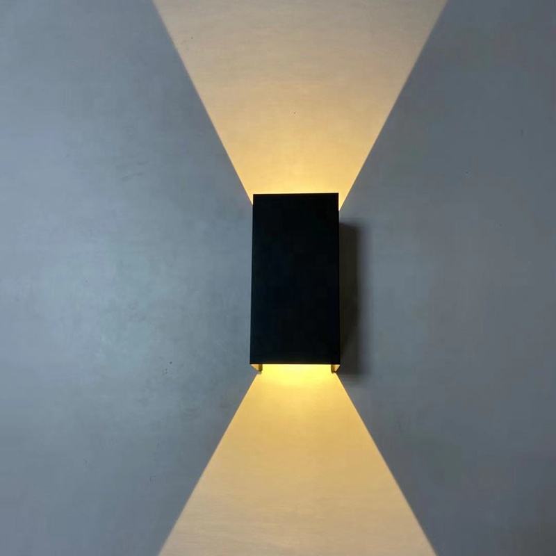 12W Rechteckige Wandleuchte, LED-Wandleuchte, LED-Wandleuchte, Außenwandleuchte, LED-Wandleuchten, LED-Wandleuchte