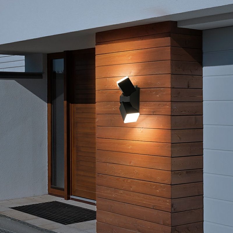 LED-Wandleuchte, LED-Wandleuchte, wasserdichtes Licht, LED-Licht für die Veranda, LED-Licht mit Bewegungssensor, Licht für die Beleuchtung