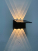 6W Solar Led Licht Im Freien Wasserdichte Solar Hight Lichter Wand leuchte Intelligente wand lampe solar wand Außen lampe