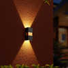 IP65 LED-Wandleuchte für den Außenbereich, wasserdicht, Gartenbeleuchtung, Aluminium, AC86-265, für Innenräume, Schlafzimmer, Wohnzimmer, Treppen, Flur, Wandleuchte