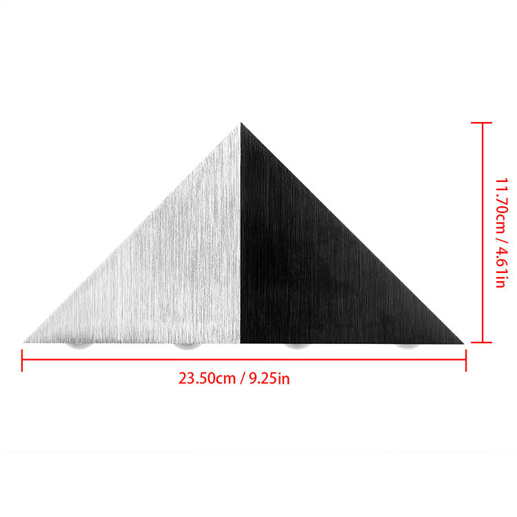 Fabrikversorgung LED große dreieckige Wandleuchte 5W Aluminium Flurleuchte KTV Schlafzimmer Wohnzimmer Hintergrund Wanddekoration Lampe
