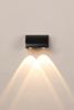 Moderne einfache wasserdichte LED-Wandleuchte für den Außenbereich, Hoflampen, Torlampe, Terrasse, Balkon, Garten, Wandleuchte zum Neupreis