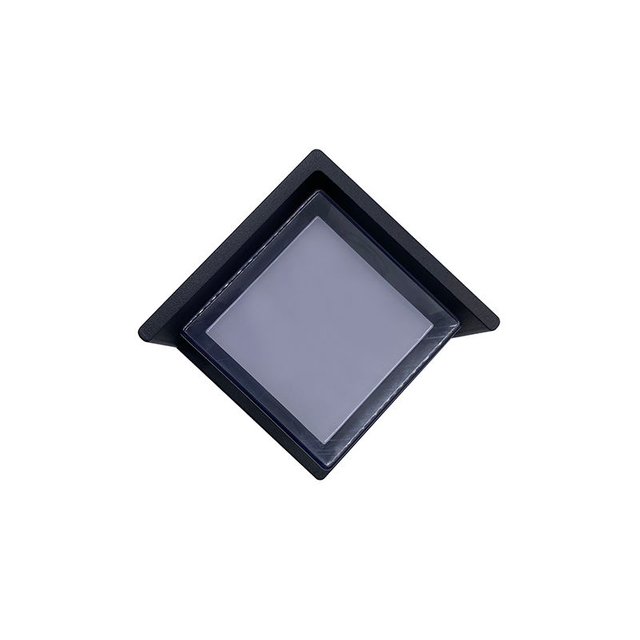 Moderne 5W LED-Wandleuchte für den Innenbereich, Acryl, quadratisch, schwarz, Wohnzimmer, Flur, Treppe, Heimdekoration, Wand