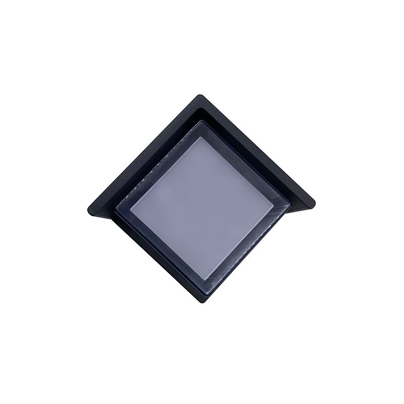 Moderne 5W LED-Wandleuchte für den Innenbereich, Acryl, quadratisch, schwarz, Wohnzimmer, Flur, Treppe, Heimdekoration, Wand