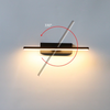 Moderne LED-Wandlampen, 330 drehbar, Schlafzimmer, Nachttisch, 6 W, AC85V-265V, Wandleuchte, schwarze Lampe, Gang, Innendekoration, Beleuchtung