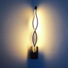 Moderne Hausdekoration Wellenförmiges Aluminium Up Down LED-Wandleuchte Innen-LED-Wandleuchte Feiertags-Girlandenlicht