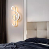 Indoor Interior 22W Muziek LED Wandlamp Open en neer Aluminium Versieren Wandkandelaar Boerderij Wandlamp Slaapkamer Creatief