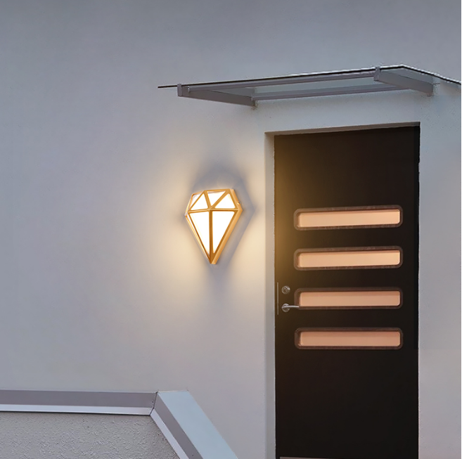 2023 Wasserdichte LED-Wandleuchten für den Außenbereich, Aluminium, IP65, Beleuchtung, Garten, Hof, Deko, Innenbereich, Europa, modernes Innenlicht