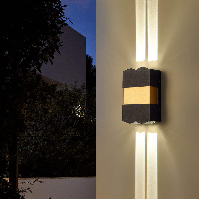12W Up And Down Wandleuchten Gold Schwarz LED Aluminium Wandleuchte LED Wandleuchte für Schlafzimmer Wohnzimmer Flur Nebenbeleuchtung