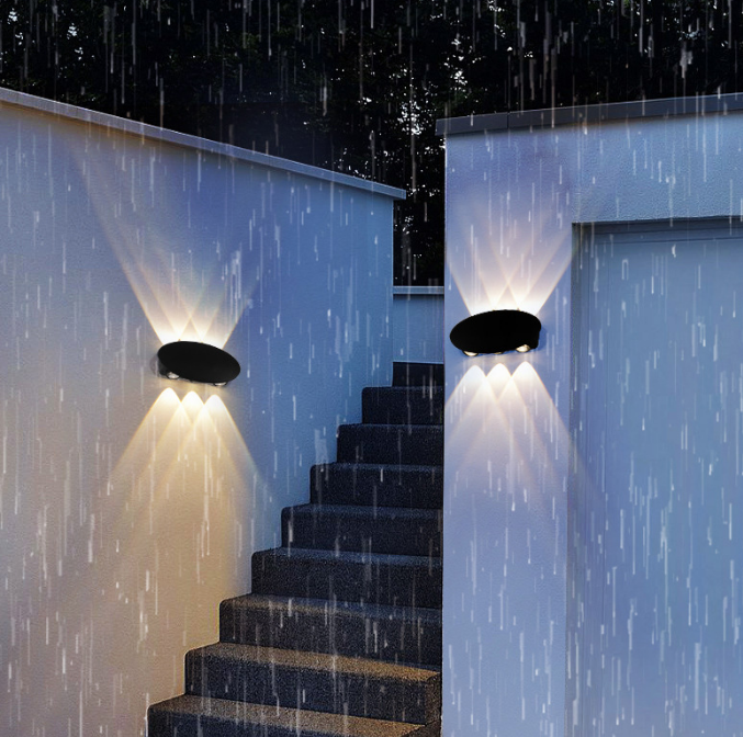 Neue moderne Wandleuchte mit LED-Außenleuchte mit bester Qualität und gutem Preis. Nachttischlampen für den Außenbereich