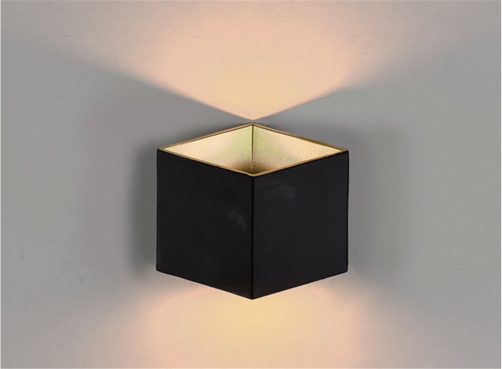 6W 12W Neue COB-LED-Wandlampe, wasserdichte Outdoor-Gartenbeleuchtung nach oben und unten, mit Fabrikpreis, minimalistisch und modern, IP65