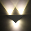 Bester Verkauf moderne kreative LED-Dreieck-Wandleuchte 3W 9W für Innenbeleuchtung