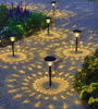 Garten-Solarlicht, solarbetriebene Lampe, Landschaftsbeleuchtung, wasserdicht, IP65, Weg, Hof, Rasen, Dekoration, Outdoor-LED