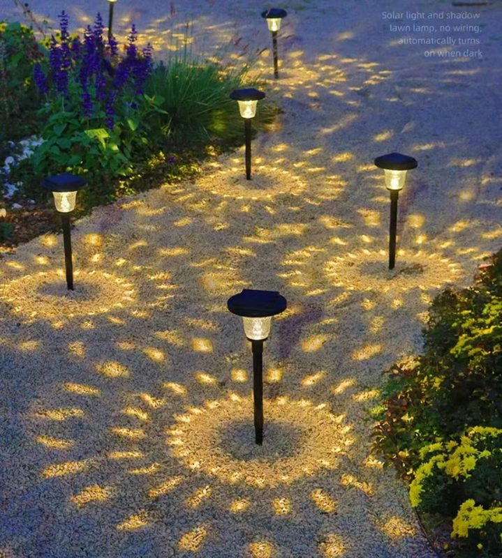 Garten-Solarlicht, solarbetriebene Lampe, Landschaftsbeleuchtung, wasserdicht, IP65, Weg, Hof, Rasen, Dekoration, Outdoor-LED