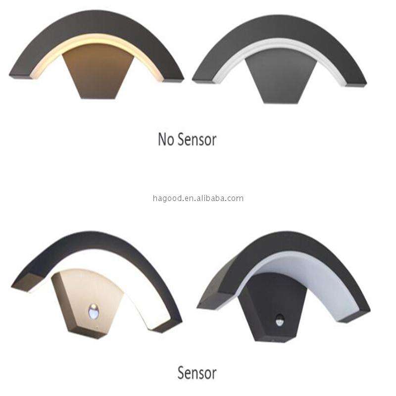 18W Outdoor Garten Lampe IP65 Outdoor Wasserdichte Wand Lampe LED Beleuchtung Aluminium Wand Lampe Heißer Verkauf Korridor Licht