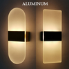 6W Acryl-Wandleuchte, Innenwandleuchte, Acryl-LED-RGB mit Stückliste/One-Stop-Service, LED-Wandleuchte, kundenspezifische Lasermarkierung, kundenspezifische Acryllampenwaren
