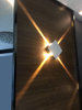 12W LED Innenwandleuchte Dekoration Licht Kreuz Wandleuchte Warmweiß/Kaltweiß Licht Schlafzimmer Wohnzimmer TV Wandleuchte Runde Wandleuchte