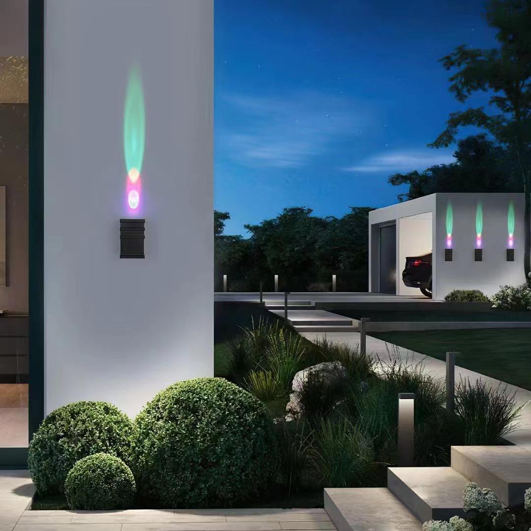 Hochwertige wandmontierte LED-Wandleuchte im Freien, wasserdichte IP65-Gartenleuchte, Hoteldekoration zum Neupreis