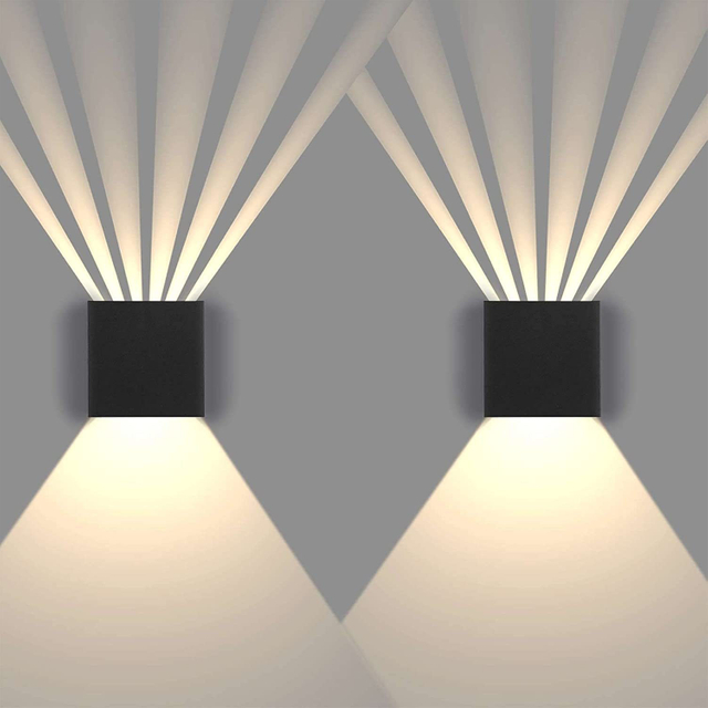 6W LED Wandleuchte Garten Wandleuchte IP65 Wasserdichte Außenleuchte Leuchte Hausdekoration Beleuchtung Korridor Ganglicht