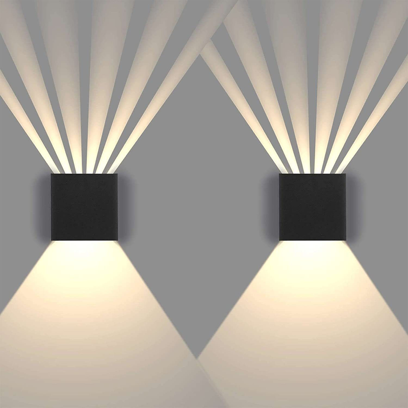 6W LED Wandleuchte Garten Wandleuchte IP65 Wasserdichte Außenleuchte Leuchte Hausdekoration Beleuchtung Korridor Ganglicht