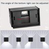 LED Wand Lampen IP65 Wasserdichte Outdoor/Indoor Treppen Beleuchtung A85-265V Up Down Licht Für Garten Wohnzimmer Wand hause Zimmer Dekor